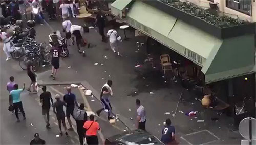 Saqueos, disturbios y destrozos en Francia en la celebración del título mundial